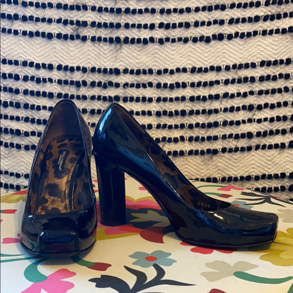 Price drop! Dolce and Gabbana patent pumps